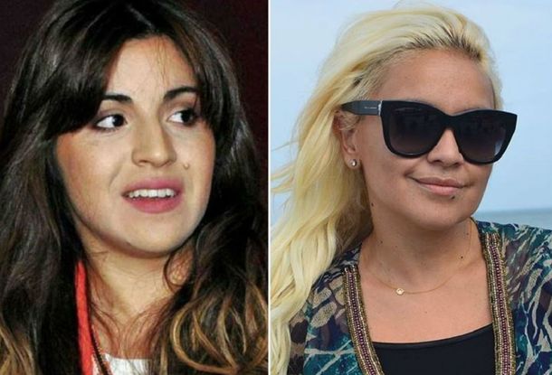 Verónica Ojeda hizo RT a una polémica foto y desató la furia de Gianinna Maradona