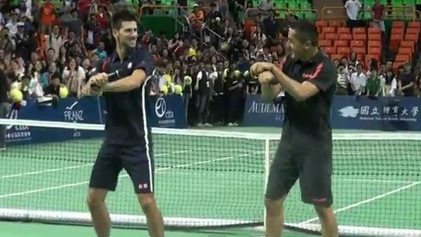 Djokovic se le animó al pasito del que todos hablan