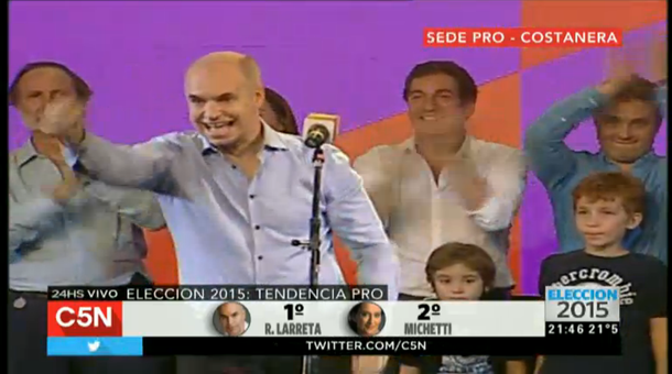 Horacio Rodríguez Larreta, tras el triunfo: Ganó otra vez el cambio