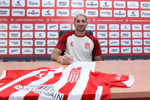 Gran fichaje: Estudiantes presentó oficialmente a Lucas Alario cómo nuevo refuerzo