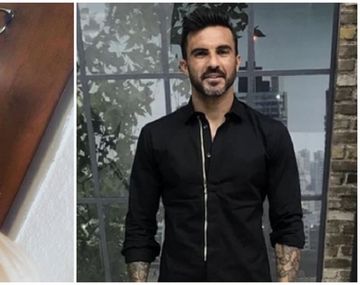 Cruce de posteos en Instagram entre Nicole y Cubero.