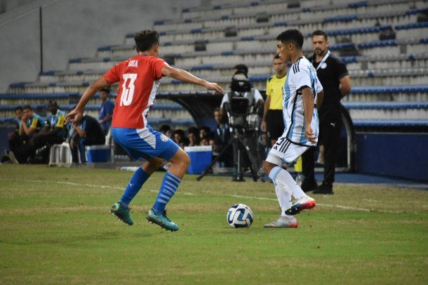 Argentina 1 vs Paraguay 1 por el Sudamericano Sub 17: minuto a minuto