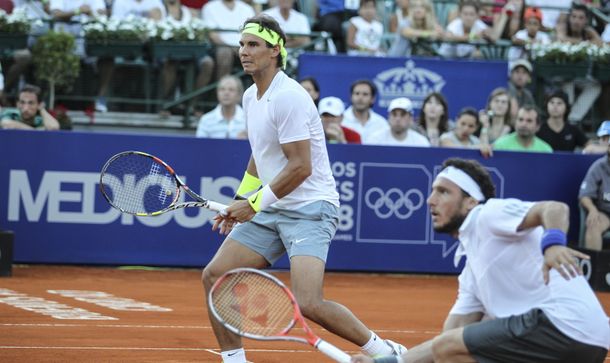 En su debut en dobles, Monaco y Nadal avanzaron de ronda