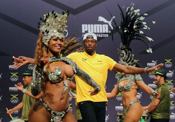 Hace lo que quiere: así se divierte Usain Bolt en Río de Janeiro