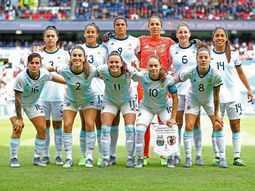 Selección argentina de fútbol femenino. Foto: @Argentina