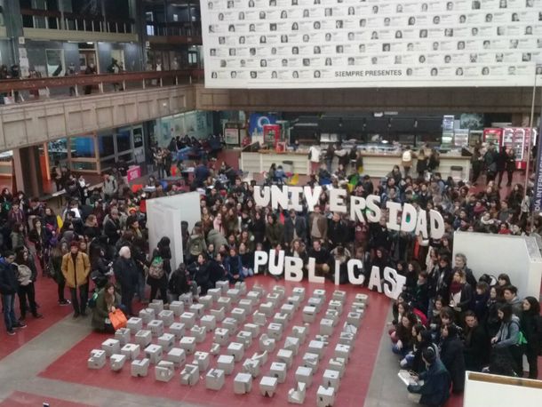 Hubo manifestaciones y actividades en la FADU