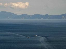 Las aguas engulleron al islote&nbsp;Esanbe Hanakita Kojima