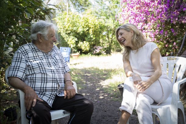 José Pepe Mujica y la ministra de Trabajo española