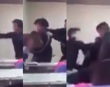 Una alumna agredió a una docente en plena clase