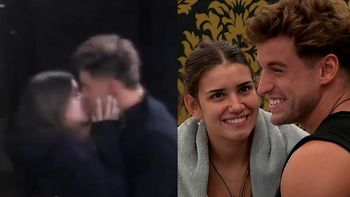 Manuel Ibero y Lola Tomaszeuski, a los besos en Gran Hermano. Manuel Ibero y Lola Tomaszeuski, a los besos en Gran Hermano.
