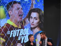 Adrián Suar en su última visita a Showmatch con Margarita Adrián Suar en su última visita a Showmatch con Margarita