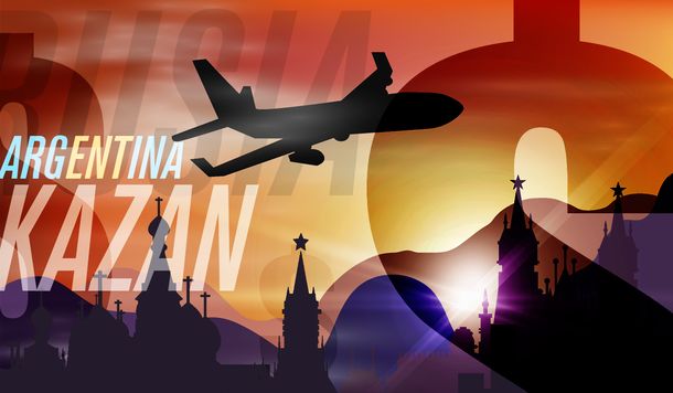 Viajar a Kazán para ver el partido de Argentina contra Francia cuesta $82 mil