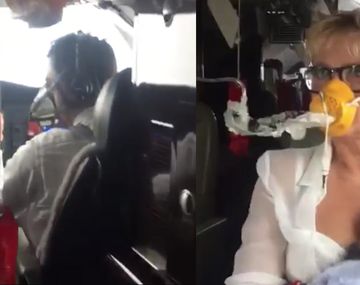 El avión de Xuxa fue alcanzado por un rayo