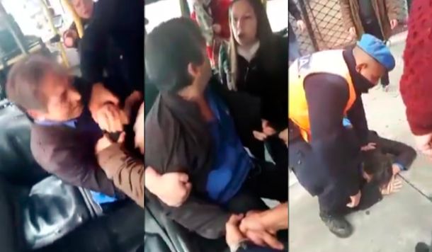 VIDEO: Abuso y escrache en un colectivo en Lanús