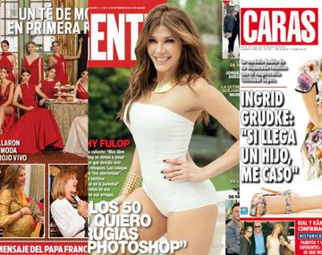 Mirá las tapas de revistas de la semana
