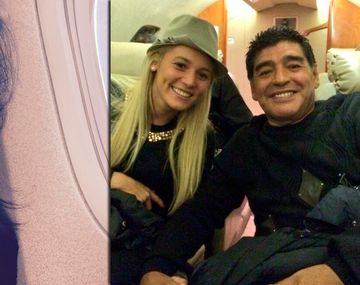 Jana se reencontró con Diego Maradona en Italia: la foto del viaje