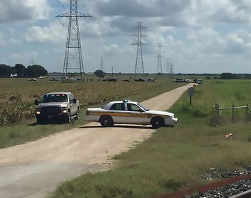 Un globo aerostático se prendió fuego