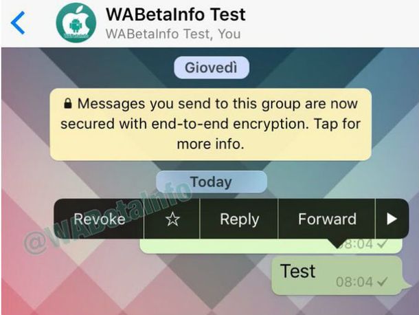 WhatsApp permitirá borrar mensajes enviados