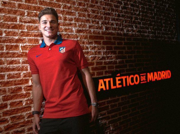 Julián Álvarez habló por primera vez como jugador del Atlético Madrid: Muy ilusionado