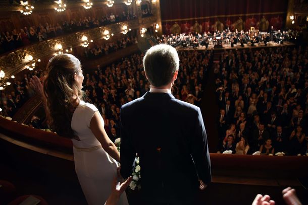 Macri cerró su jornada de asunción con una gala especial en el Teatro Colón
