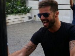 Ricky Martin ya está en Buenos Aires