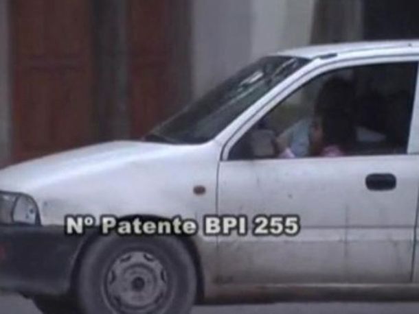 Nena al volante en Salta