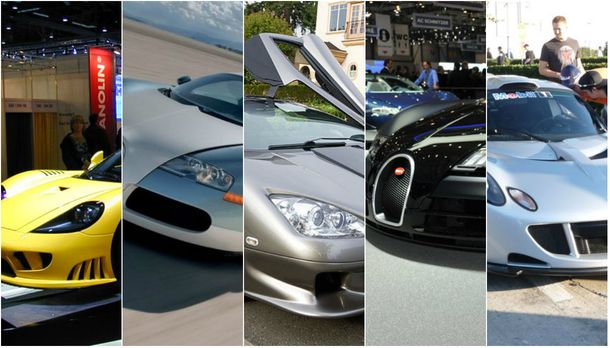 Éstos son los 5 autos más rápidos de la historia