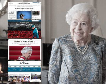 Así reflejaron los principales diarios del mundo la muerte de la reina Isabel II