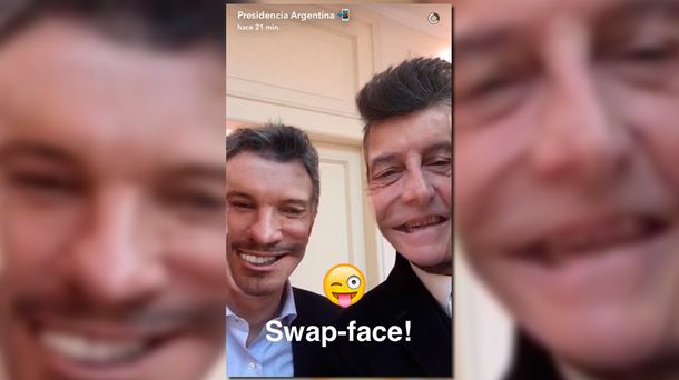 Una jodita para Marcelo: Macri, Tinelli y su Face Swap
