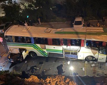 Accidente fatal en Valparaíso, Chile. (Foto: @fdo2000)