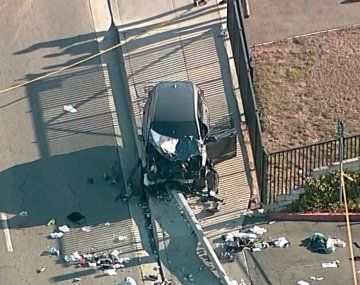 Estados Unidos: un hombre atropelló a 25 cadetes de Policía