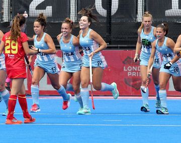 Las Leonas debutaron con un triunfo en el Mundial de Londres