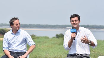 Camau Espínola y Juan Manuel Urtubey Camau Espínola y Juan Manuel Urtubey