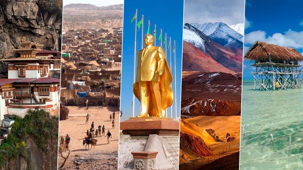 Los 10 países con menos turismo del mundo