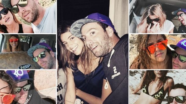 Las fotos del romance de Calu Rivero