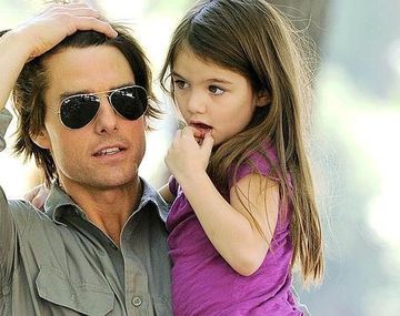 Tom Cruise junto a su hija, Suri