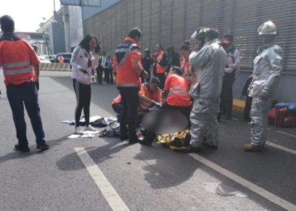 Conmoción en el aeropuerto de México: un hombre se quitó la vida a la vista de todos