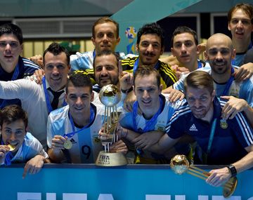 Diego Giustozzi, el DT de la Selección Argentina de Futsal.  