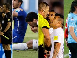 Suárez, Medel y Jara, los antecedentes más cercanos a la sanción de Messi Suárez, Medel y Jara, los antecedentes más cercanos a la sanción de Messi