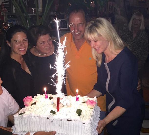 Daniel Scioli festejó el cumpleaños de Karina Rabolini en Twitter