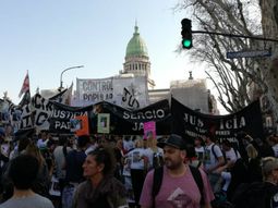 Miles de manifestantes se reunieron en el Congreso contra el gatillo fácil