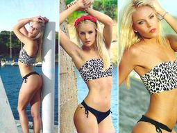 con su glamour, la sueca conquisto carlos paz con su glamour, la sueca conquisto carlos paz