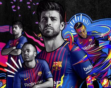 Ésta es la camiseta que el Barcelona usará la próxima temporada