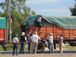 Transportistas de granos harán lock out en inicio de la cosecha