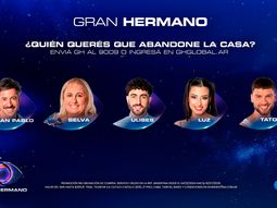 Quién será el eliminado de Gran Hermano, según el boca de urna de Pabloschi