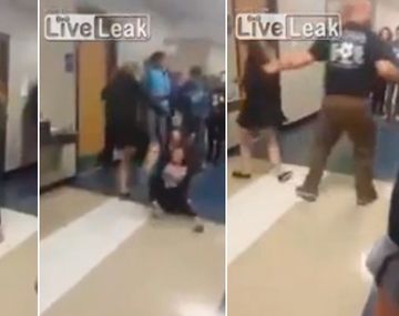 Graba brutal pelea entre dos alumnas
