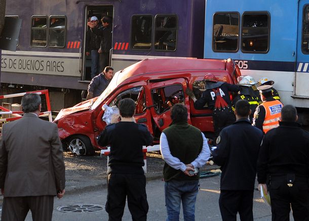 Colapsó el servicio del ferrocarril Sarmiento por otro accidente