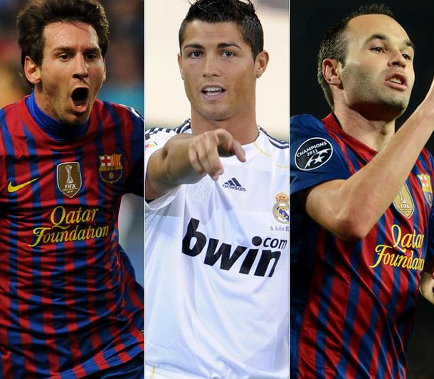 Messi irá por el premio al mejor de Europa ante Ronaldo e Iniesta