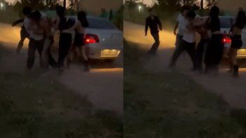 dale, dale, dale: brutal agresion de adolescentes a un padre durante una fiesta de 15 en azul dale, dale, dale: brutal agresion de adolescentes a un padre durante una fiesta de 15 en azul