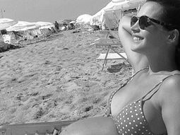 Más sexy que nunca, Sabrina Garciarena disfruta su embarazo en la playa